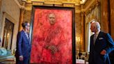 King Charles unveils first official portrait since coronation