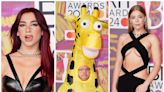 BRIT Awards 2024: Dua Lipa brings the glam to red carpet while Rob Beckett dresses as a giraffe