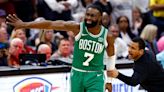 Why Jaylen Brown appeared upset following clutch basket in Celtics' Game 4 win