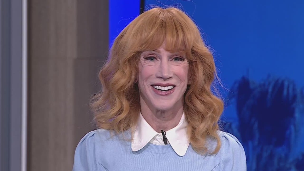 Kathy Griffin has her voice back!