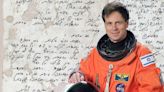 Astronaut's diary found among fallen space shuttle debris added to National Library of Israel