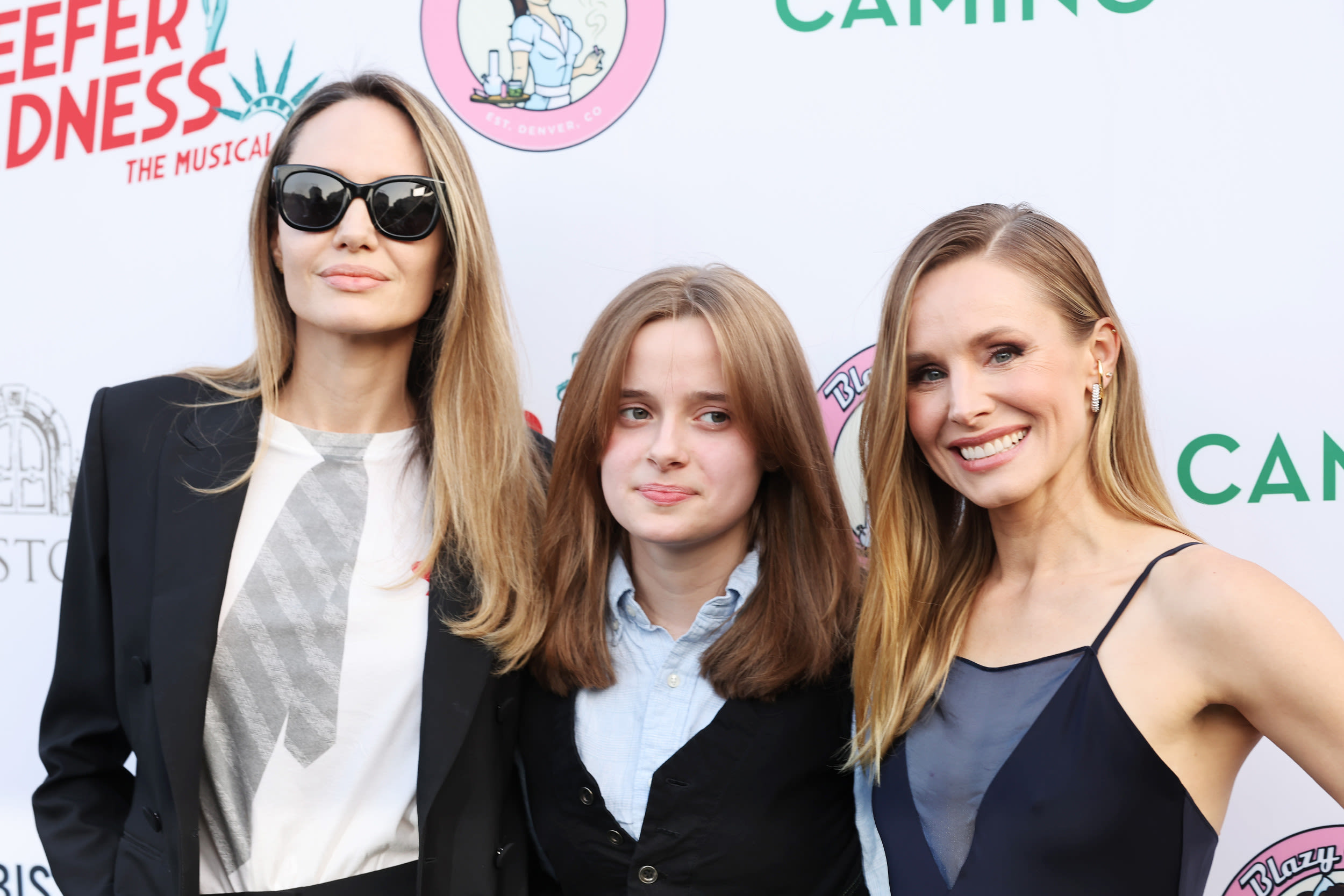 Angelina Jolie's daughter Vivienne, 15, makes rare red carpet appearance