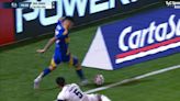 Video: el gol de Boca ante Talleres con la pelota afuera de la línea