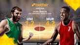 Unicaja Baloncesto vs. UCAM Murcia: horario, TV, estadísticas, cuadro y pronósticos