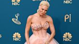 Hannah Waddingham's Emmys Red Carpet Secret Is Her Sequin Sneakers: 'I Don't Want to Wear Heels'