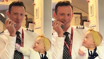 Southwest Pilot Introduces Daughter to Passengers on Her First Flight with Him: 'More Memories to Come'