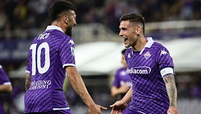 Con acento argentino: los gritos de Nico González y Lucas Martínez Quarta en la goleada de la Fiorentina ante el Sassuolo