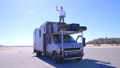 U-Haul Box Truck Was Turned Into an Affordable and Ingenious Off-Grid Home on Wheels