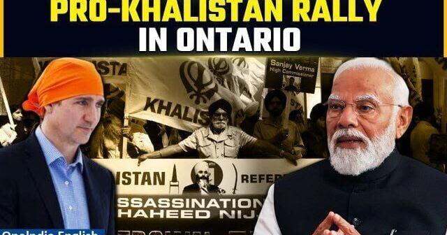 India-Canada Tensions: Ontario hold Pro-Khalistan rally as India-Canada relations sour | Oneindia