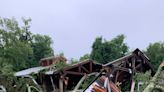 Weekend storms destroy Bluffton park pavilion, lightning strike sets Fripp attic on fire
