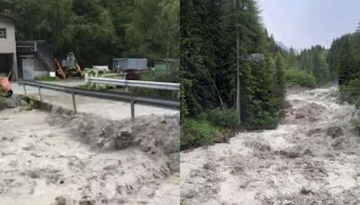 Storms in Switzerland cause flooding and a landslide that left at least 2 people dead | World News - The Indian Express