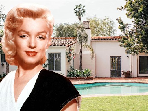 Inside Marilyn Monroe's fabulous homes