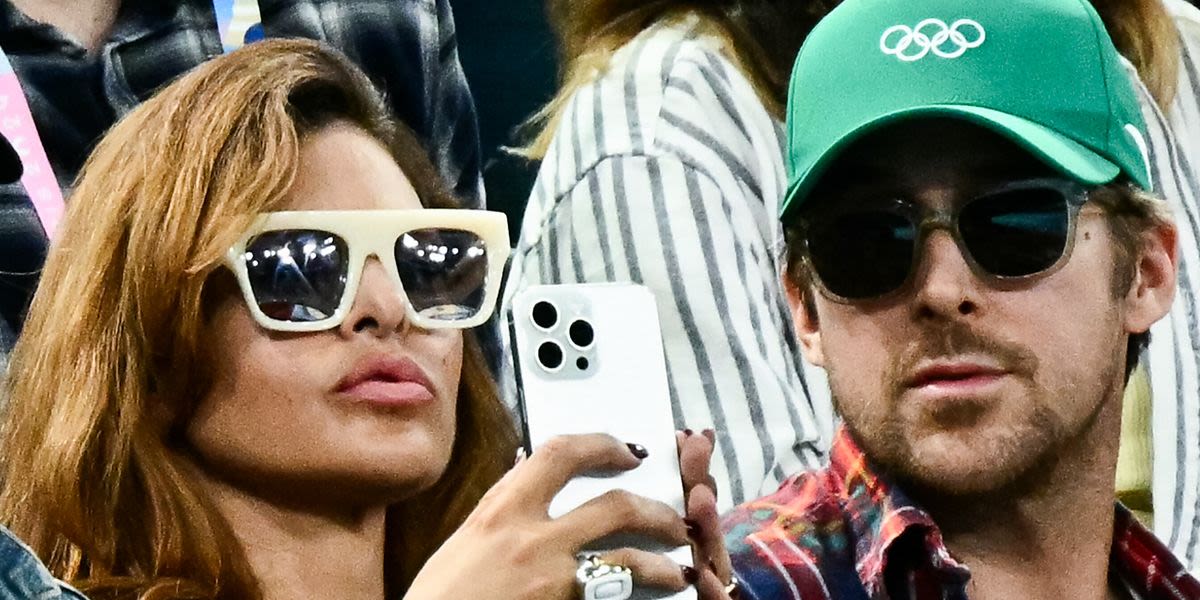 Eva Mendes Explains Why She Had Her 'Guard Up' At The Olympics With Ryan Gosling