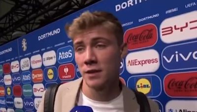 Rasmus Hojlund's two-word Matthijs de Ligt transfer verdict amid Manchester United links