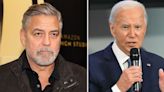 George Clooney issues scathing attack on Joe Biden with huge plea