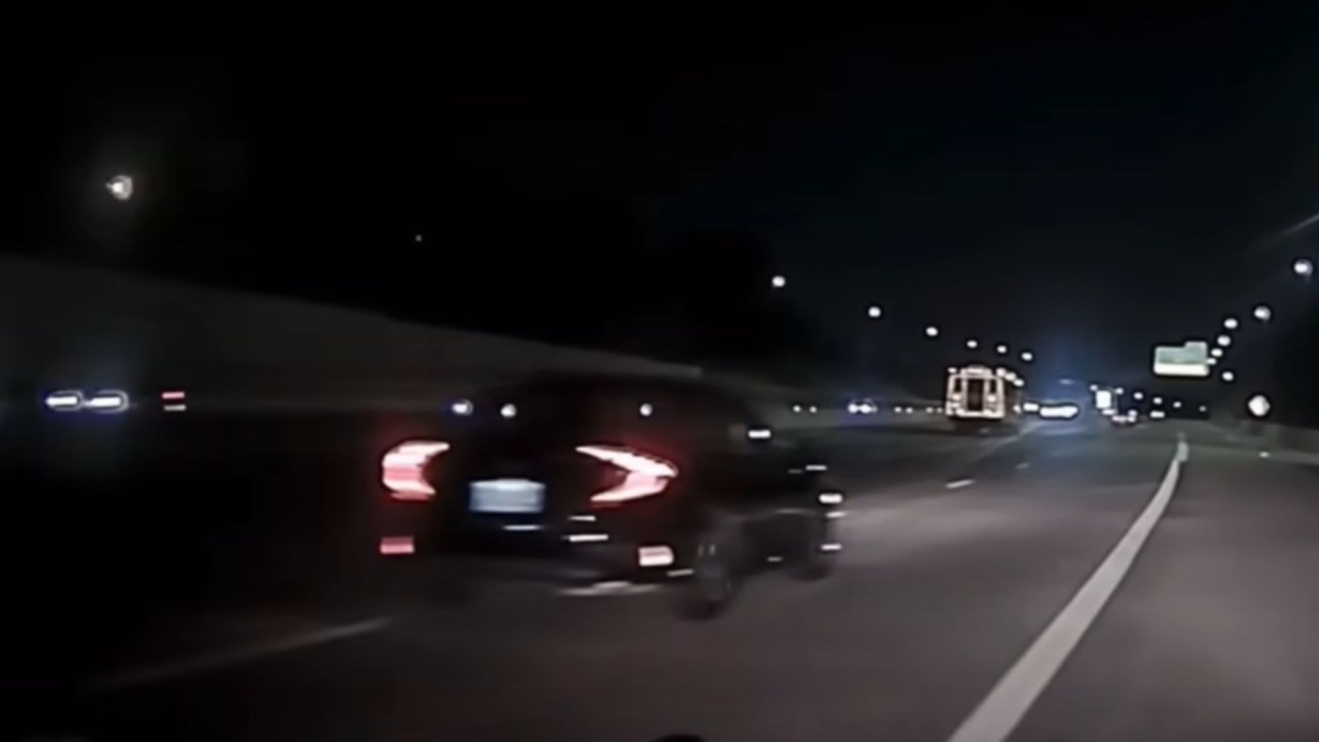 Honda Civic Smokes Arkansas Trooper