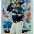 2013 Topps Chrome Marcell Ozuna RC Refractor