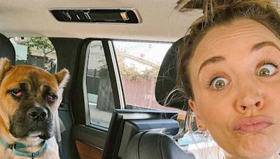 Kaley Cuoco Adopts Rescue Dog Dolly As Newest Pack Member: 'We All Hit The Jackpot'