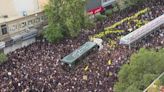 Mourners commemorate life of late Iranian president at last farewell ceremony