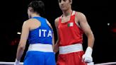 Imene Khelif, Algeria boxer who had gender test issue, wins first Olympic fight when opponent quits