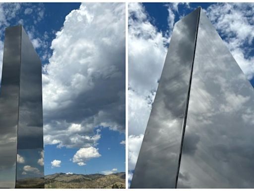 Shiny monolith mysteriously appears on dairy farm in Northern Colorado