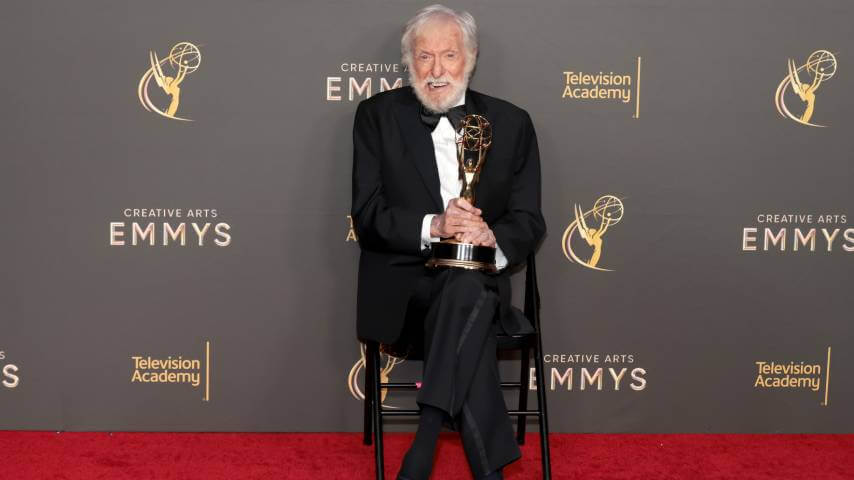 Dick Van Dyke tap dances on whippersnapper competition to tie for oldest Creative Arts Emmy winner ever