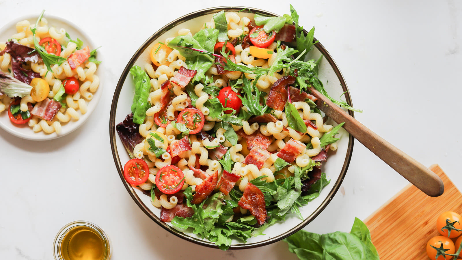 Summer BLT Pasta Salad Recipe