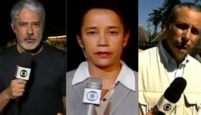 William Bonner, Zileide Silva e José Roberto Burnier; relembre coberturas de tragédias no mundo