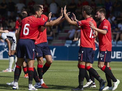 Osasuna se impone al Promesas en el primer amistoso de la pretemporada (5-0)