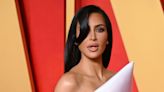 Kim Kardashian channels Jessica Rabbit with eye-covering peek-a-bangs