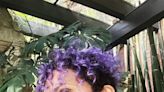 Halle Berry se supera con su nuevo pelo corto ¡morado!