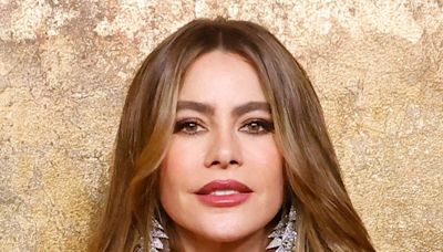 Sofia Vergara Dazzles In Yellow Dress & Gives Rare Glimpse of Boyfriend