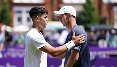 Queen’s LIVE: Tennis scores as Carlos Alcaraz and Andy Murray in action on day two
