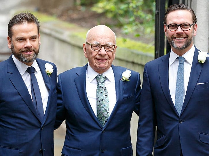Here's how moguls like Rupert Murdoch control their companies — without owning their companies