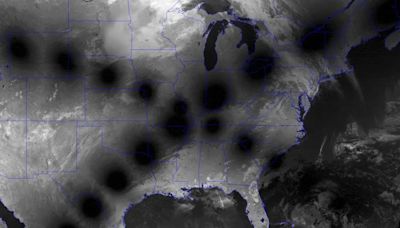 Eclipse from space: Paths of 2024 and 2017 eclipses collide over US in new satellite image