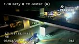 I-10 Katy Freeway WB at TC Jester reopens after 6-hour closure involving 18-wheeler and hazmat spill