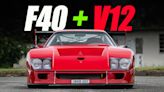 Ferrari’s F40 Didn’t Have A V12, But Simpson Motorsport’s F40 Does