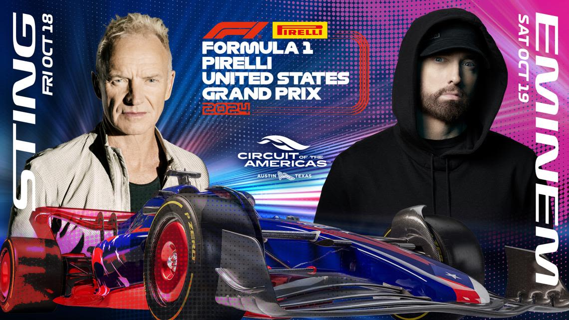 COTA announces music lineup for F1 U.S. Grand Prix