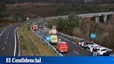 Dos fallecidos al chocar su coche contra la mediana en la A-40 en Cuenca