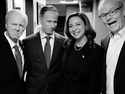 Harris, Biden, and Trump spar on SNL as Maya Rudolph and Dana Carvey team up for political laughs