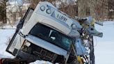 At least six dead and three injured after bus and truck collide in upstate New York