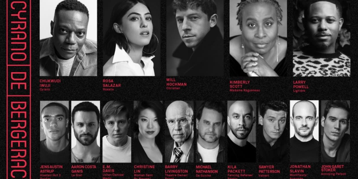 Full Cast Set for CYRANO de BERGERAC at Pasadena Playhouse