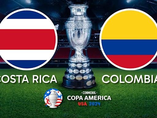 A qué hora juegan y qué canal transmite Colombia vs. Costa Rica por la Copa América 2024