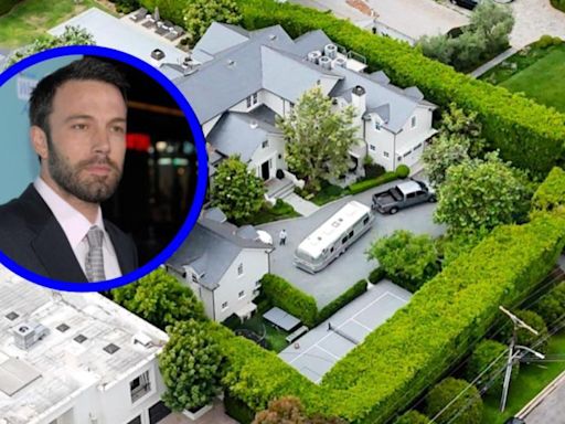 Ben Affleck ha recibido una casa rodante en su nueva residencia de Brentwood - El Diario NY