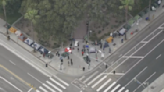 Pro-Palestinian protesters set up encampment outside of LA City Hall