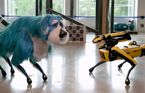 Boston Dynamics’ ‘creepy’ robot dog gets a sparkly new makeover