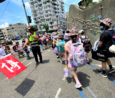 中市大元國小逾千名學生7分鐘放學創紀錄