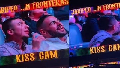 El beso gay en concierto de Pepe Aguilar que protagonizó una pareja en la Kiss Cam (VIDEO)