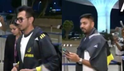 T20 World Cup 2024: Yuzvendra Chahal, Avesh Khan Leave Mumbai For United States – WATCH VIDEO