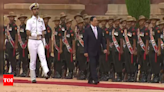 Vietnam PM Pham Minh Chinh accorded ceremonial reception at Rashtrapati Bhavan | India News - Times of India